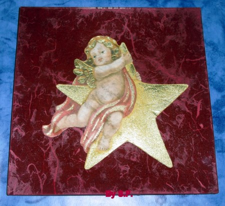 Prato Decorativo em Vidro Mod.7