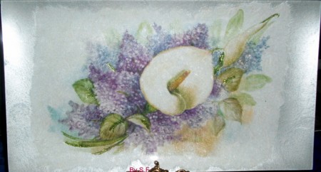 Travessa Decorativa em Vidro Mod.3