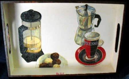 Tabuleiro em Madeira Mod.3