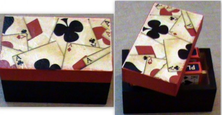 Caixa de Madeira para Cartas Mod.3